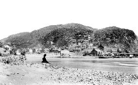 Barmouth, from the breakwater 1889