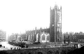 Manchester, the Cathedral 1889