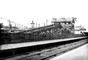 Manchester, Exhibition Tobogganing Slide 1887