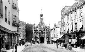 Chichester, the Market Cross 1890