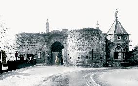 Nottingham, the Castle Gatehouse 1890