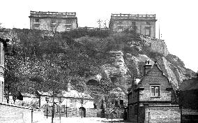 Nottingham, the Castle 1890