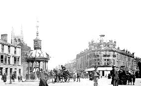 Blackpool, Talbot Square 1890