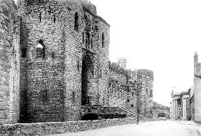 Caernarfon, Castle Grand Entrance 1890