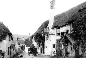 Porlock, the Ship Inn 1890