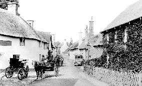 Porlock, High Street 1890