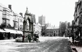 Wells, Market Place 1890
