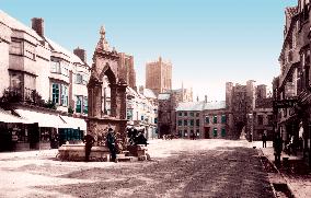 Wells, Market Place 1890