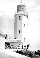 St Ives, Godrevy Lighthouse 1890