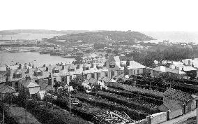Falmouth, from Wellington Terrace 1890