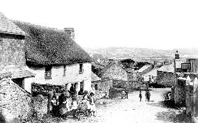 St Cleer, the Village 1890