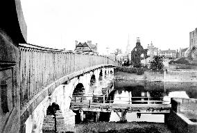 Newark-on-Trent, Town Bridge 1890