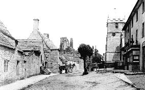 Corfe Castle, 1890