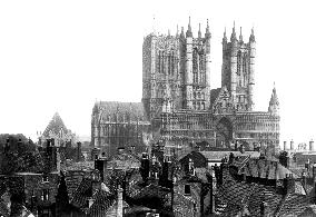 Lincoln, Cathedral 1890