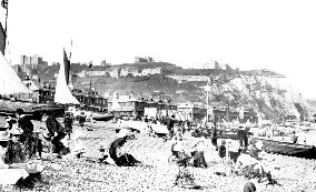 Dover, the Beach 1890