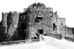 Dover, Castle, Constables Tower and Gate 1890