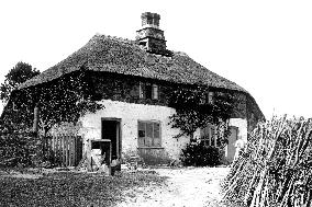 Holne, Cottages 1890