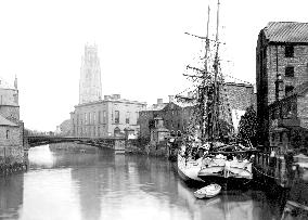 Boston, a River View 1890