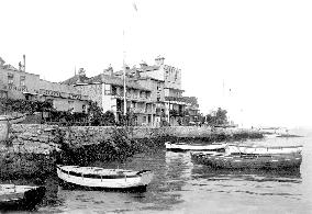 Cowes, The Marine Hotel 1890