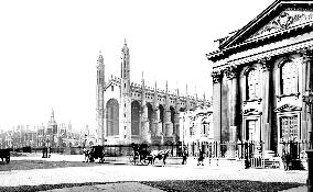 Cambridge, King's Parade 1890