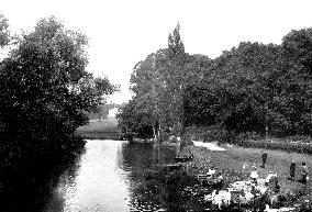 Nuneham Courtenay, from the Bridge 1890