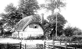 Clifton Hampden, the Barley Mow Inn 1890