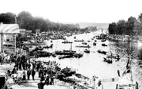 Henley-on-Thames, the Regatta 1890