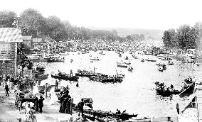 Henley-on-Thames, the Regatta 1890