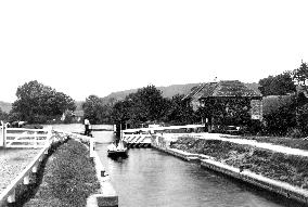 Hambleden, the Lock 1890