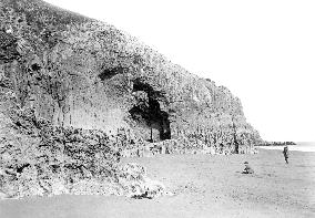 Lydstep, the Cliffs 1890