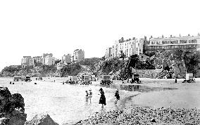 Tenby, South Sands 1890