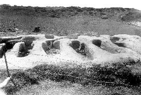 Heysham, Stone Coffins 1891