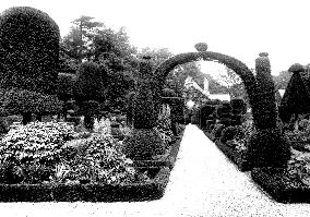 Kendal, Levens Hall, the Gardens 1891