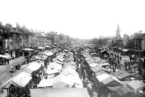 Great Yarmouth, the Market 1891