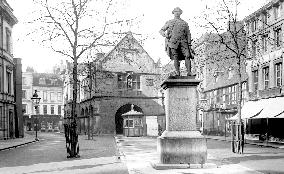 Shrewsbury, Market Square 1891