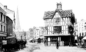 Hereford, High Town 1891