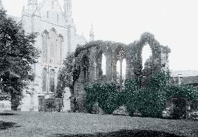 Worcester, the Monastic Ruins 1891