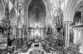 Worcester, the Cathedral Quire 1891