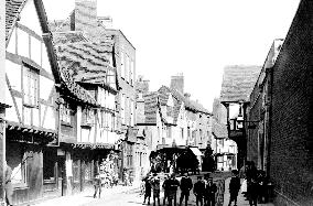 Worcester, Friar Street 1891