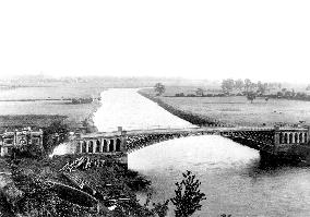 Tewkesbury, Mythe Bridge 1891
