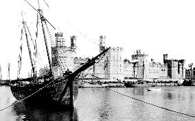 Caernarfon, the Castle 1891