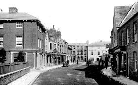 Wimborne, High Street 1891