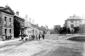 Horsham, the Carfax looking towards London Road 1891