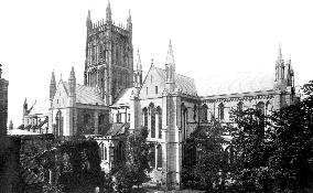Worcester, Cathedral 1892