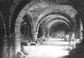 Chester, the Cathedral Crypt 1888