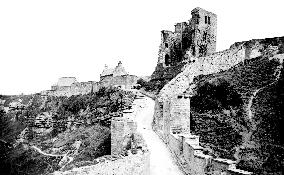 Scarborough, the Castle 1890