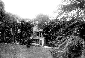 Freshwater Bay, Tennyson's House, Farringford 1892