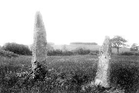 Llanbedr, Two Long Stones 1892