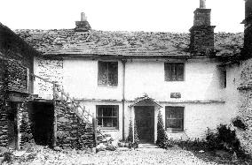 Hawkshead, Ann Tyson's House 1892