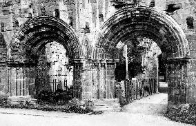 Furness Abbey, Norman Arches 1892